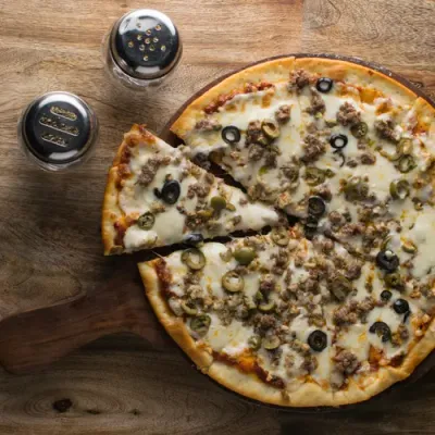 Pizzas base tomate