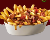 Frites cheddar bacon