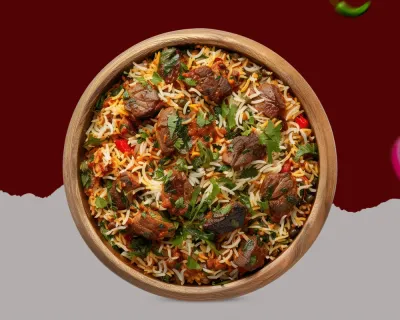 Beef biryani